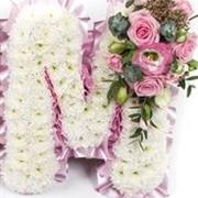 Personalised Loose Flower Letter Tribute